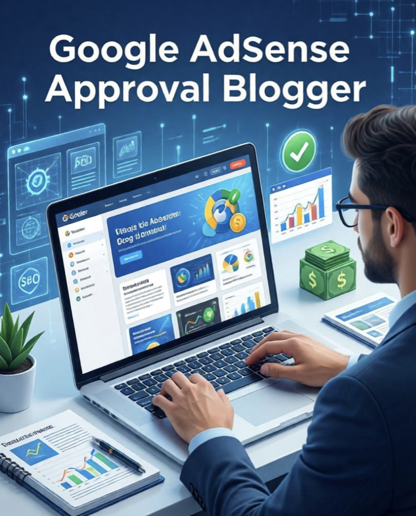 AdSense Approval পাওয়ার জন্য Blogger Blog কিভাবে তৈরি করবেন?